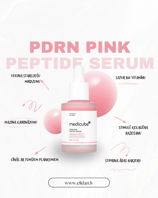 LIFTINGA SERUMS AR PDRN UN PEPTĪDIEM MEDICUBE PDRN PINK PEPTIDE SERUM