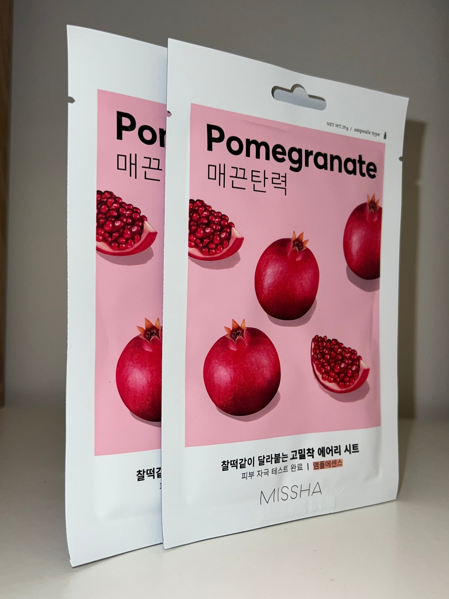 AUDUMA MASKA MISSHA AIRY FIT SHEET MASK POMEGRANATE