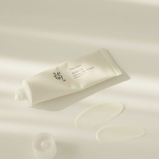 SAULES AIZSARGKRĒMS BEAUTY OF JOSEON RELIEF SUN RICE PROBIOTICS SPF50