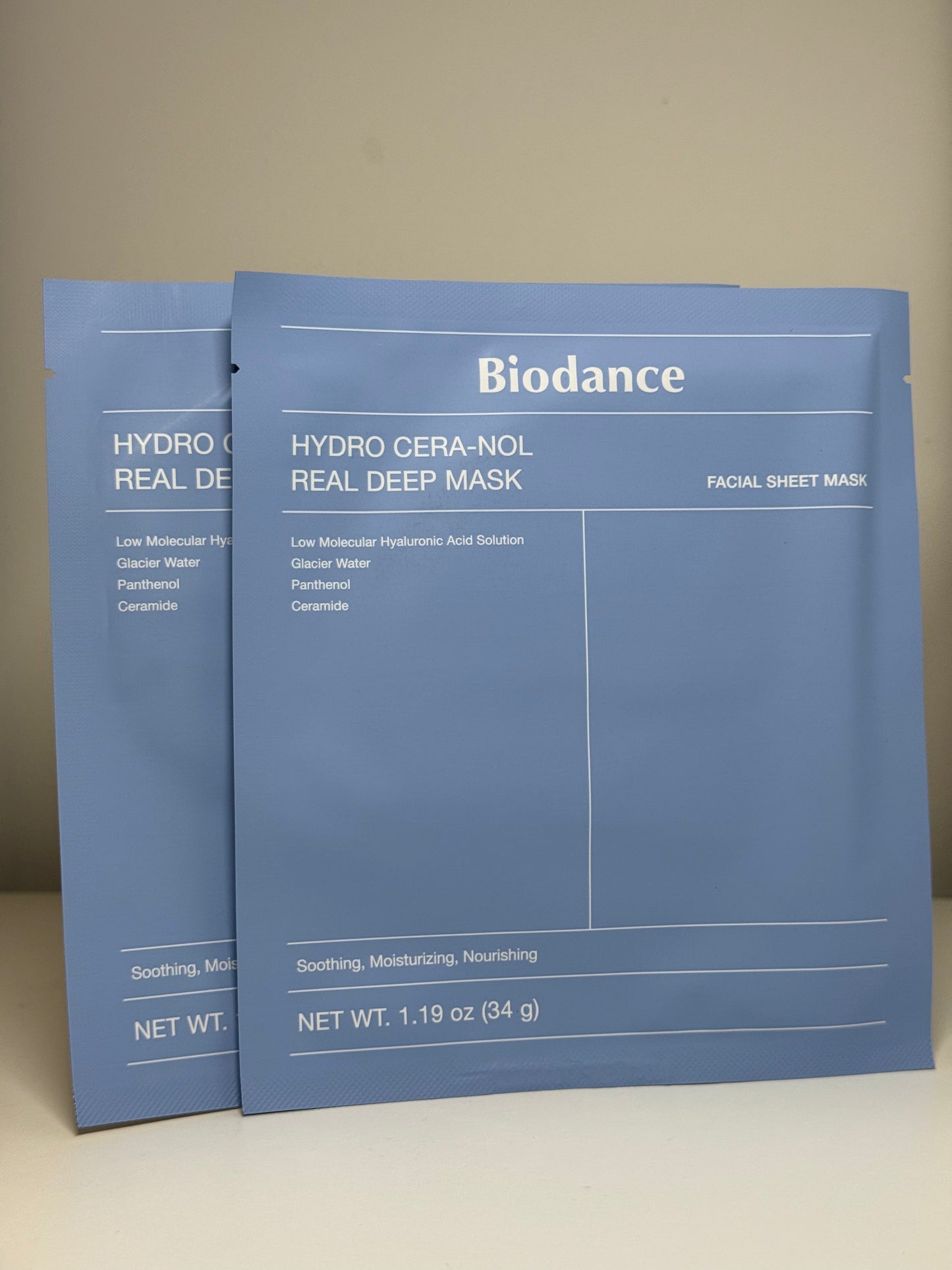 NAKTS HIDROGELA MASKA AR KERAMĪDIEM ĀDAS SAUSUMA NOVĒRŠANAI BIODANCE HYDRO CERA-NOL REAL DEEP MASK