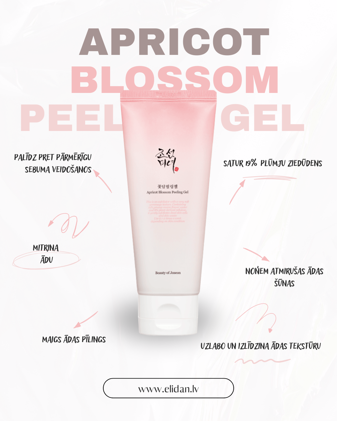 SEJAS SKRUBIS BEAUTY OF JOSEON APRICOT BLOSSOM